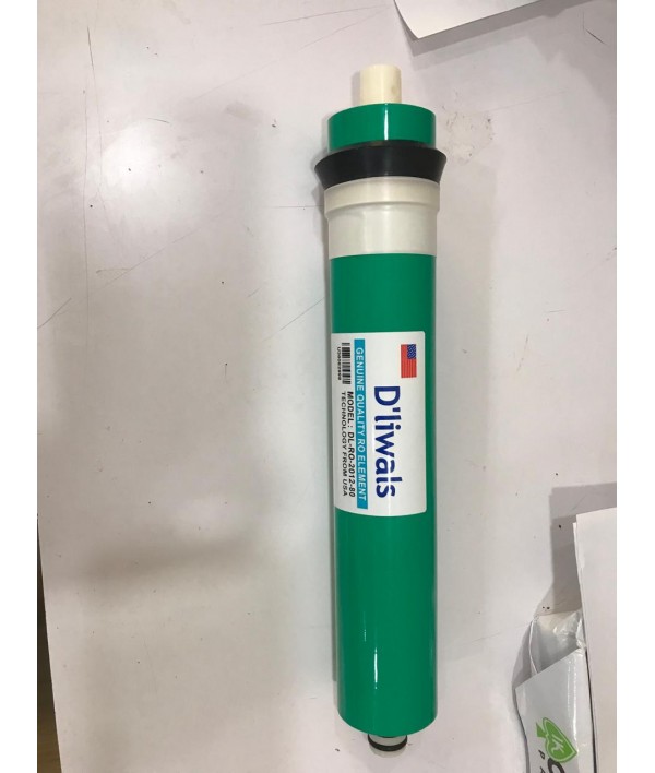 Wellon D'Liwals 80 GPD Green RO Membrane for All Kind of Domestic Water Purifier Systems - 1pcs